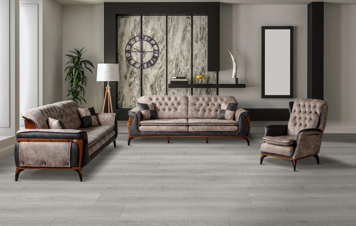 Stanstead Grey North Forest 12mm Laminate Flooring